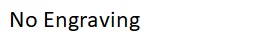 NoEngraving